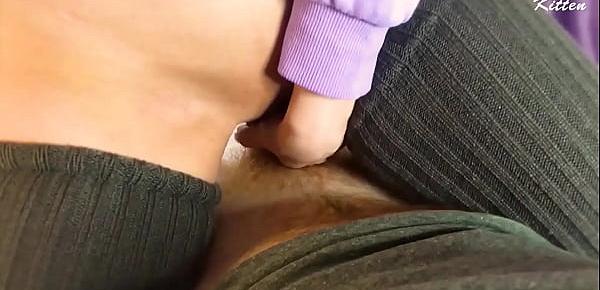  Fucking After School in My Favorite Hoodie - Real Amateur Hidden Kitten